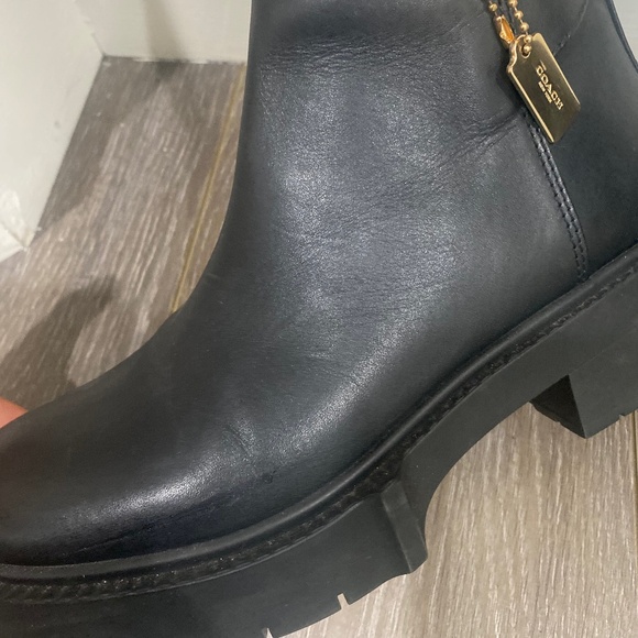 Black Coach Boots - Picture 4 of 5